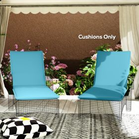 Foldable Chaise Lounge Cushion Set Of 2